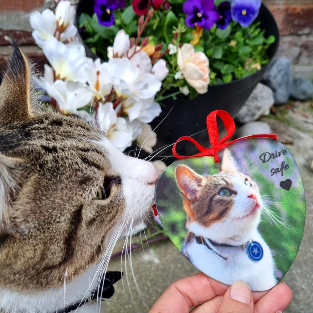 Personalised Air Freshener Car Heart Shape