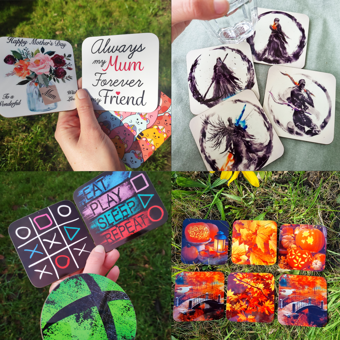 Personalised Big Fridge Magnet Photo 9 cm Round