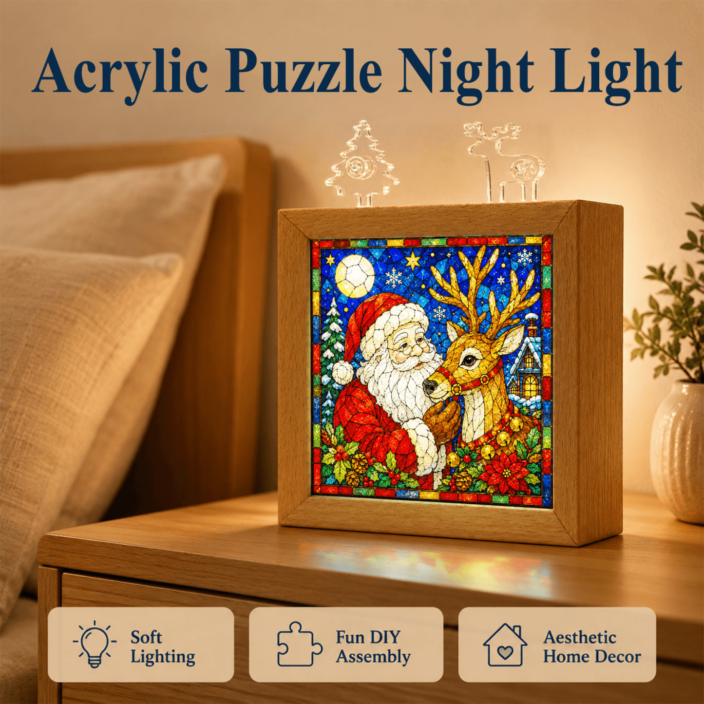 Acrylic Puzzle Night Light