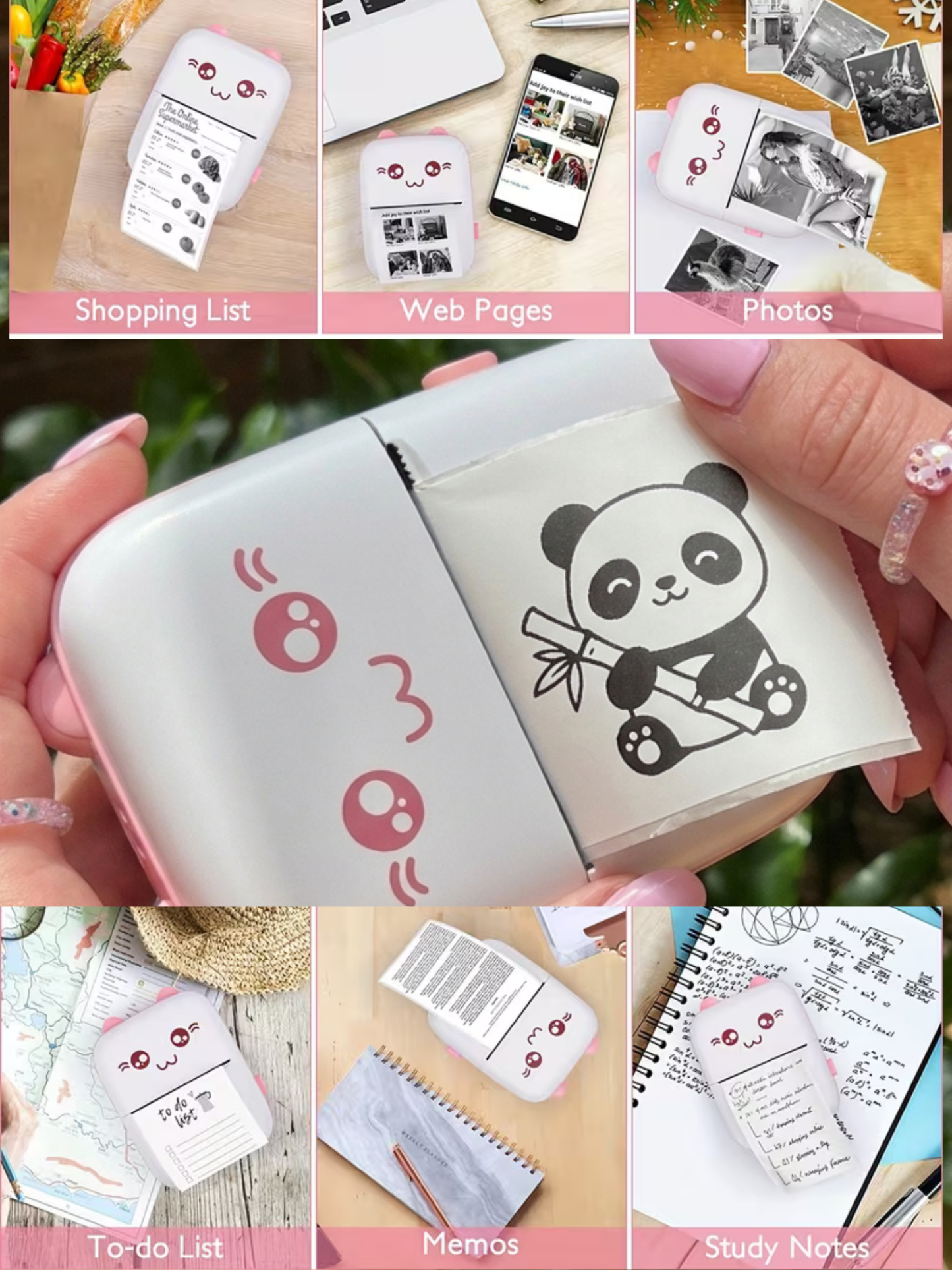 Mini Cat Thermal Bluetooth Pocket Printer