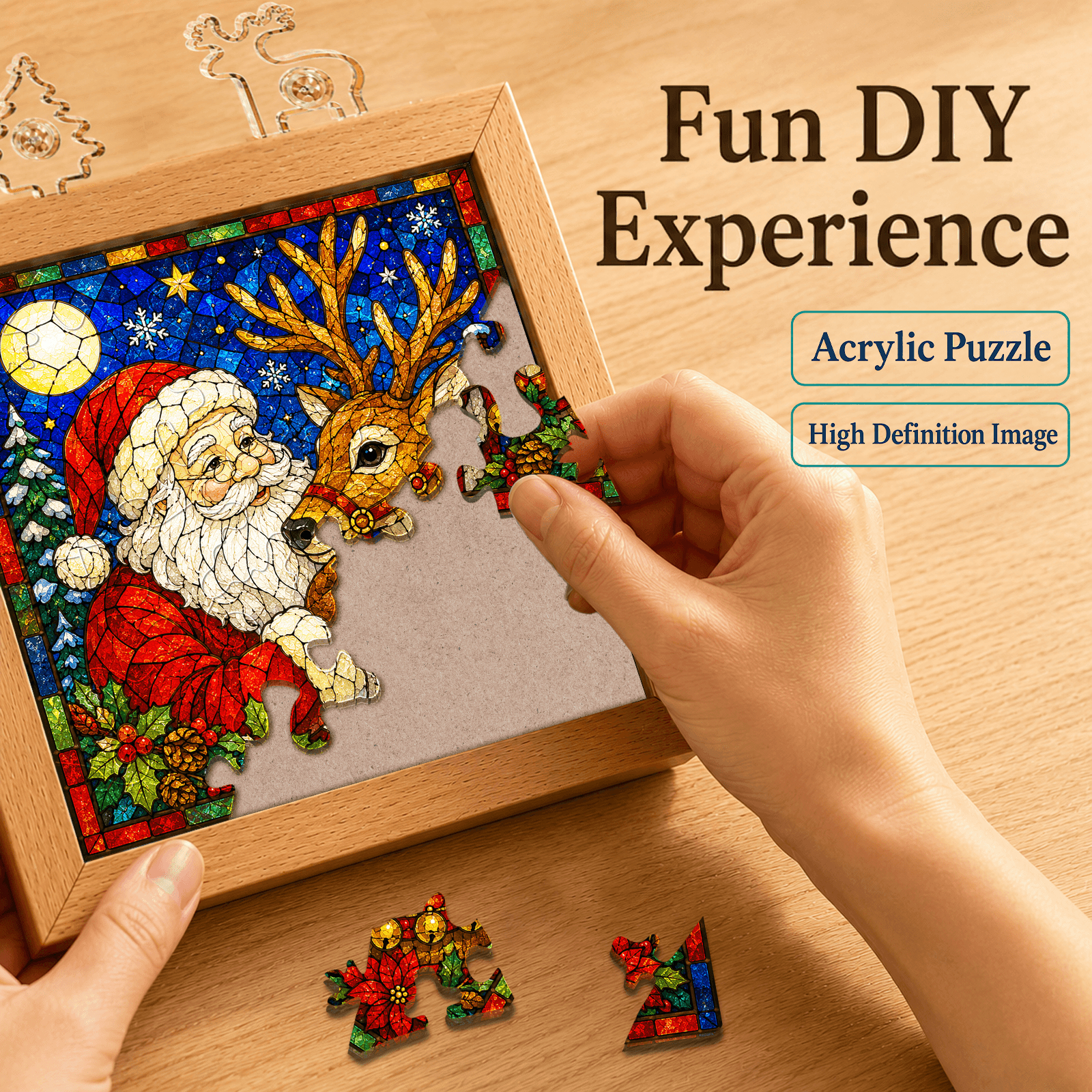 Acrylic Puzzle Night Light