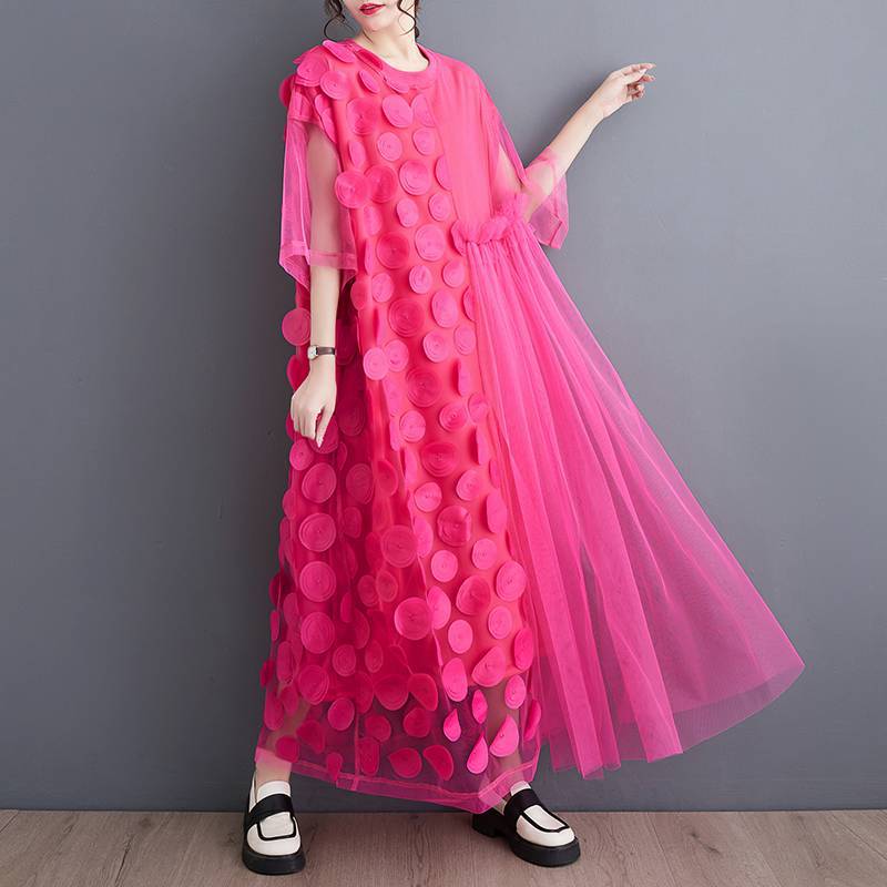 🔥2025 New🔥Womens Mesh Spliced Dress