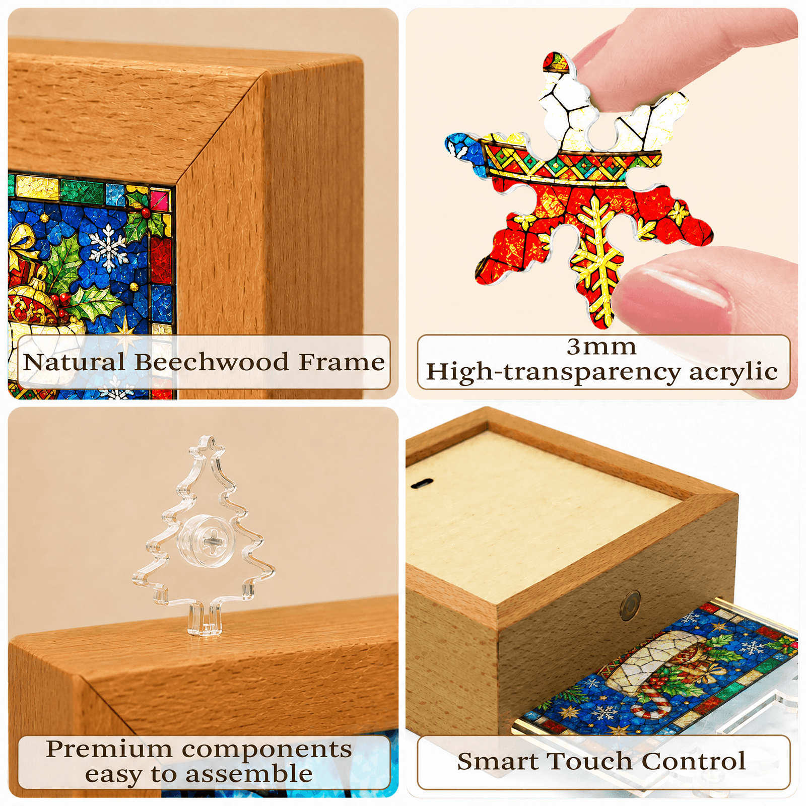 Acrylic Puzzle Night Light