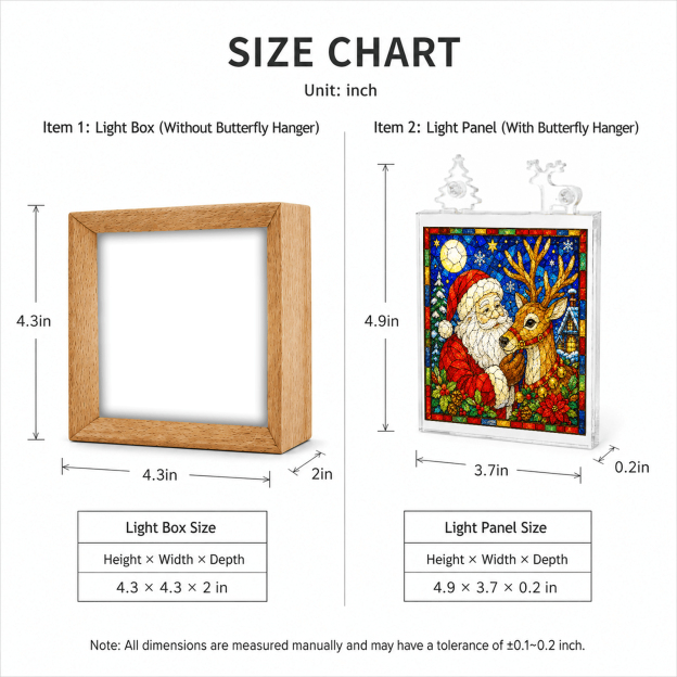 Acrylic Puzzle Night Light