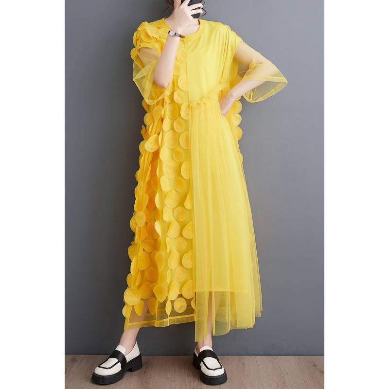 🔥2025 New🔥Womens Mesh Spliced Dress