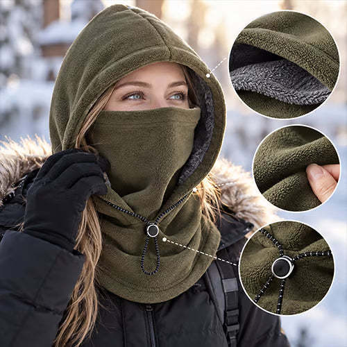 Fleece Double Layer Integrated Hat – Achandise