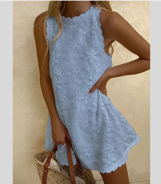 Women's Lace Casual Sleeveless Dress