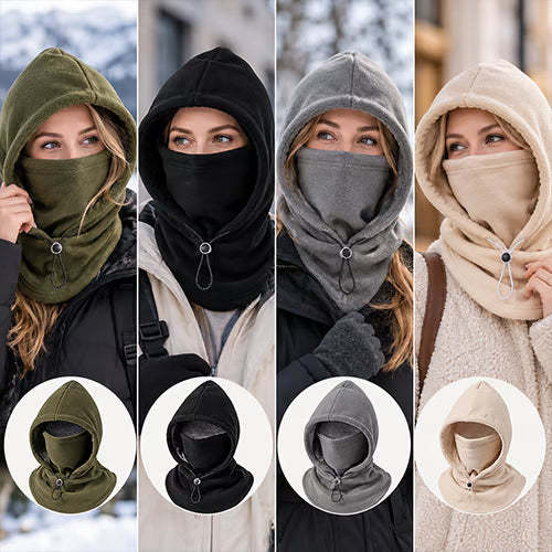 Fleece Double Layer Integrated Hat – Achandise
