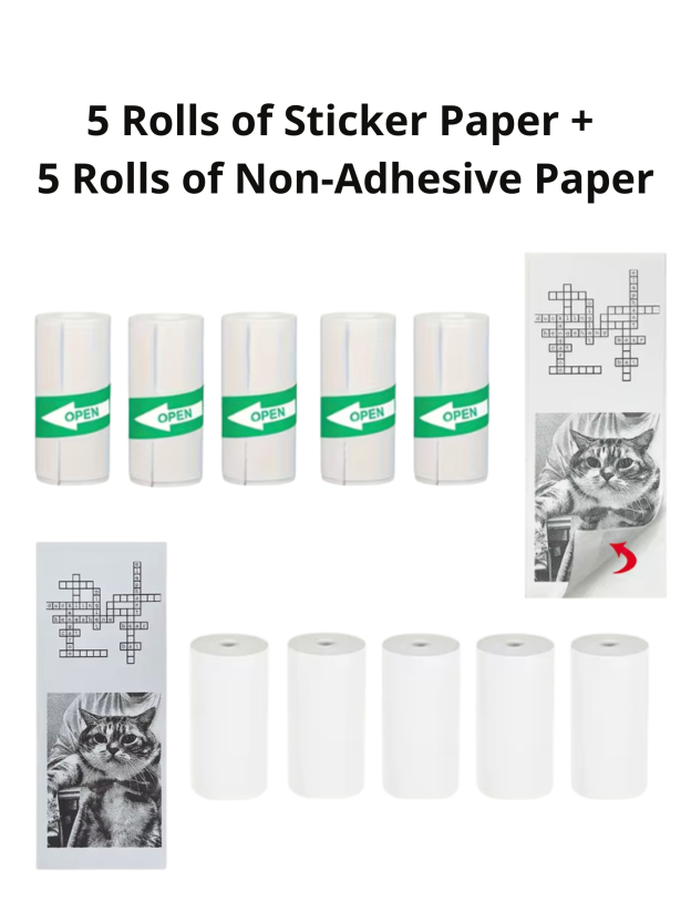 Mini Cat Thermal Bluetooth Pocket Printer