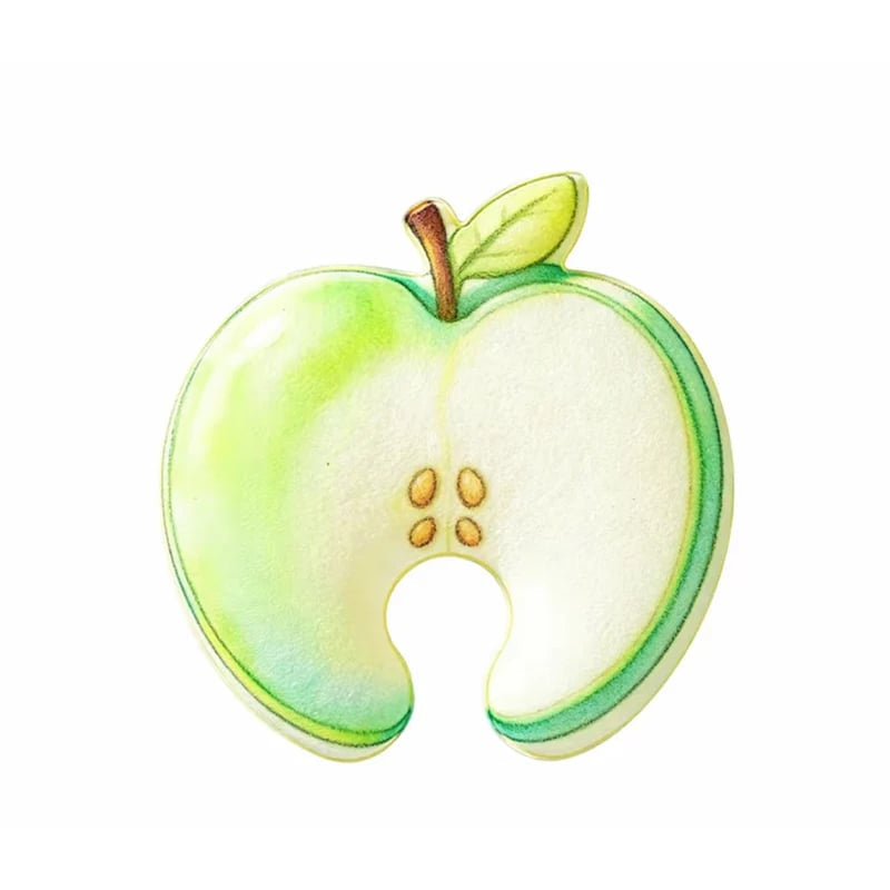 Cute fruit-shaped dishwashing sponge brush