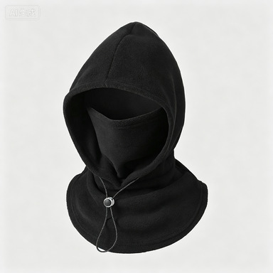 Fleece Double Layer Integrated Hat