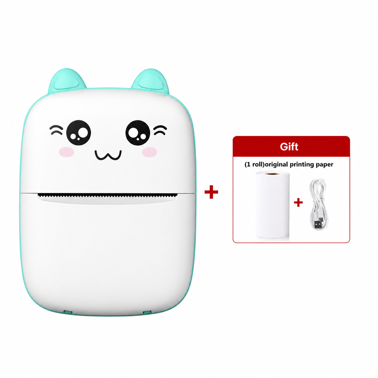 Mini Cat Thermal Bluetooth Pocket Printer