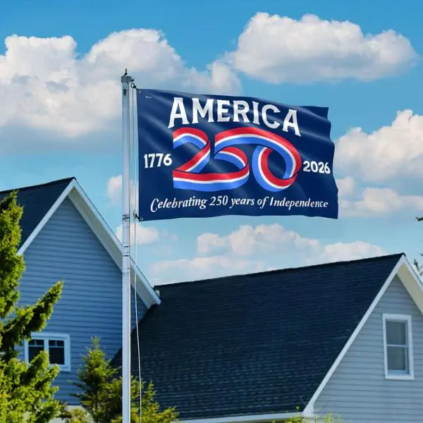 250th Anniversary Flag of the United States of America 2026 Patriotic American Flag - Commemorate 1776-2026 New Year Decor Printed tiktokshopspringglowup