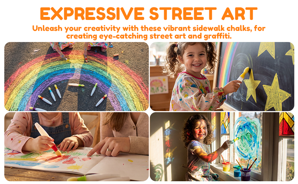 sidewalk paint for kids