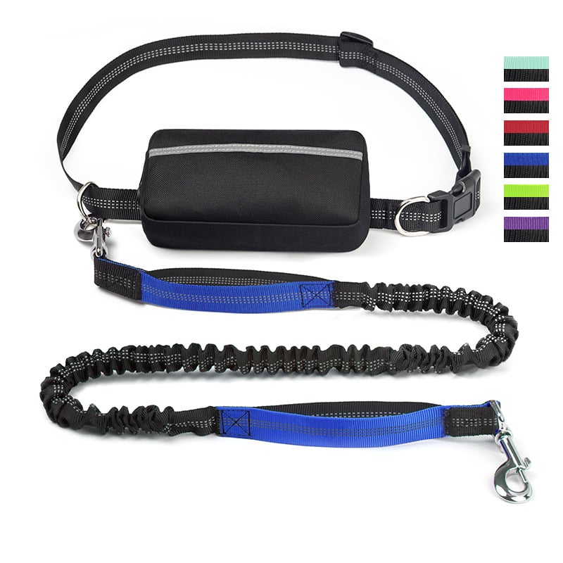 🔥Summer Hot Sale - Hands Free Dog Leash with Zipper Pouch🐕
