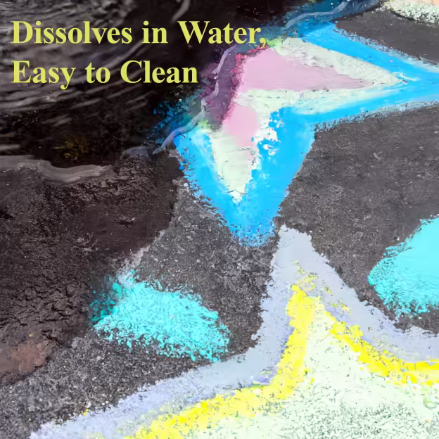 🎨 Reusable Sidewalk Chalk Paint Brushes for Kids 🖌️ – Multicolor Washable Brushes with Liquid for DIY Outdoor Art & Fun 🌈