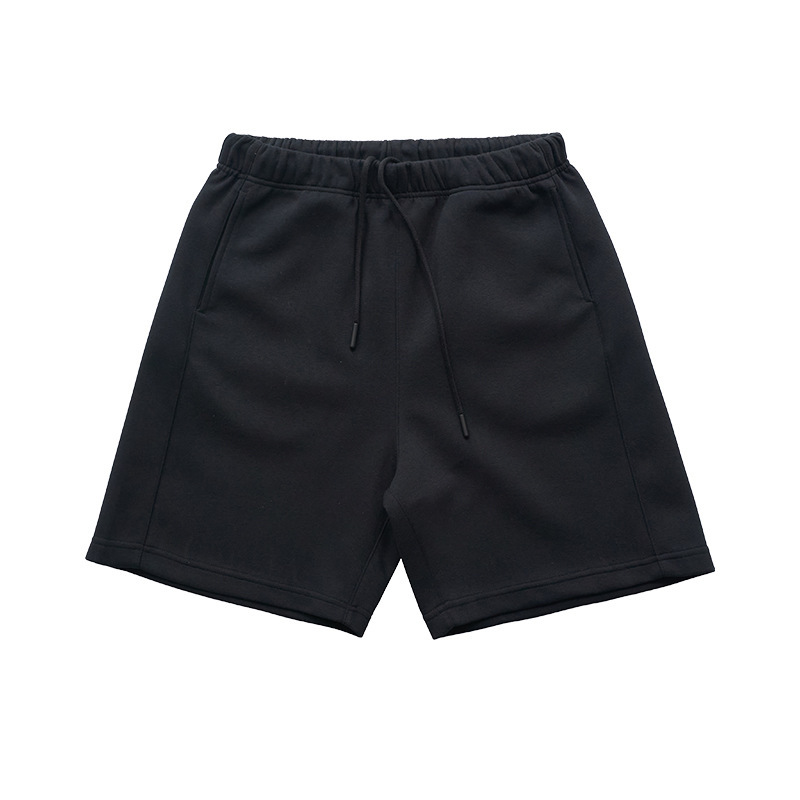 Air layer silhouette comfortable versatile shorts loose casual sweatpants shorts for men and women
