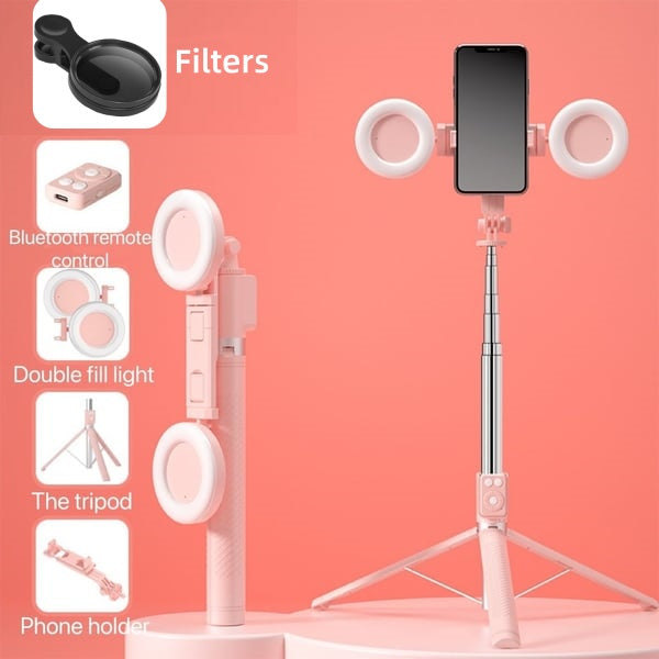 🎁Hot Sale ⏳New 6 in 1 Bluetooth Selfie Stick