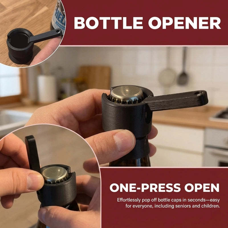 CapLift™ - Smooth Bottle Opening!