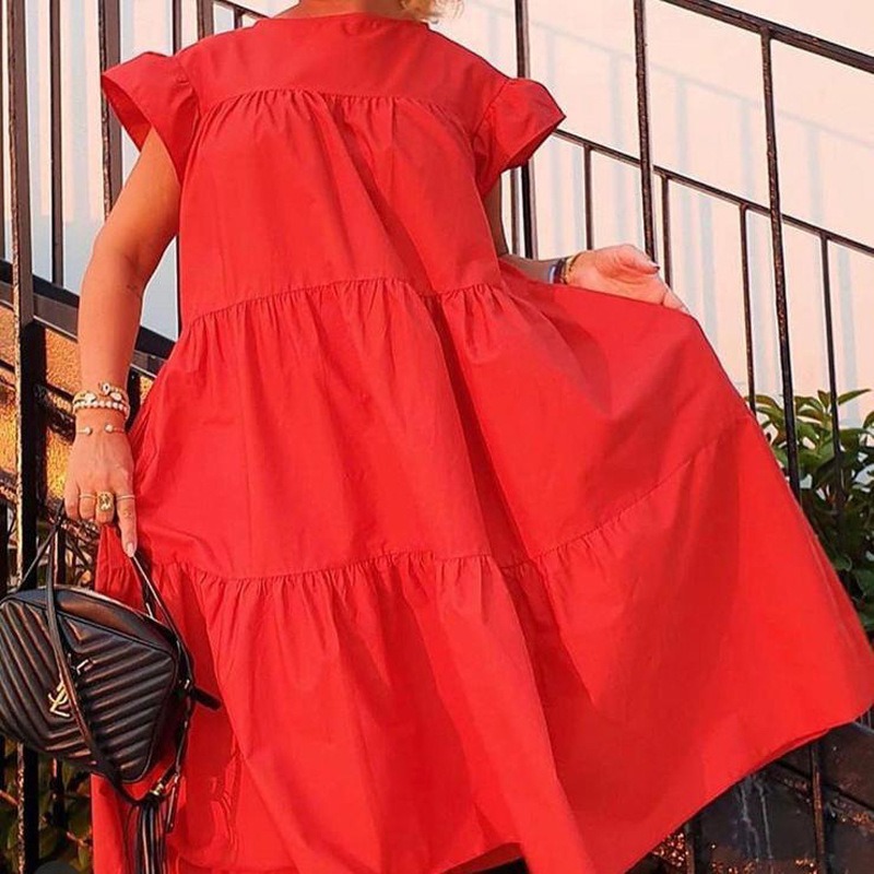 Summer casual long skirt dress