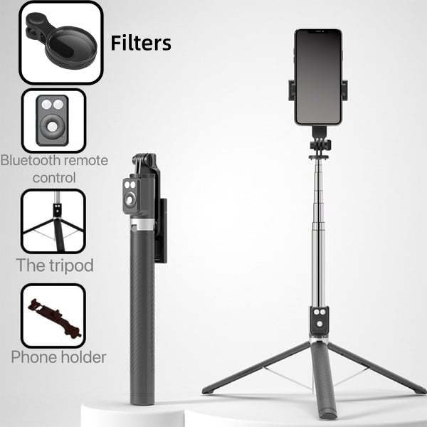 🎁Hot Sale ⏳New 6 in 1 Bluetooth Selfie Stick
