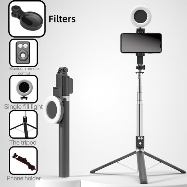 🎁Hot Sale ⏳New 6 in 1 Bluetooth Selfie Stick