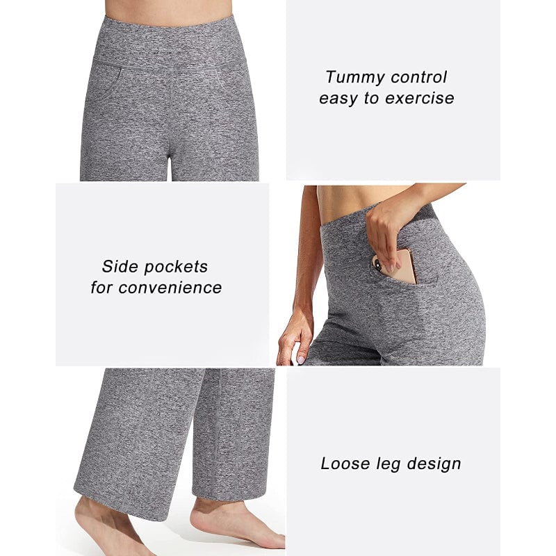 🎁 Women Wide Leg Yoga Pants 👍Buy 2 Free Shipping