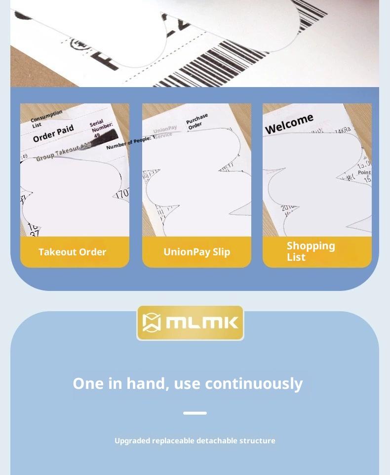 2 Pack Privacy Wipe: 2-in-1 Thermal Paper Correction Fluid with Unboxing Knife