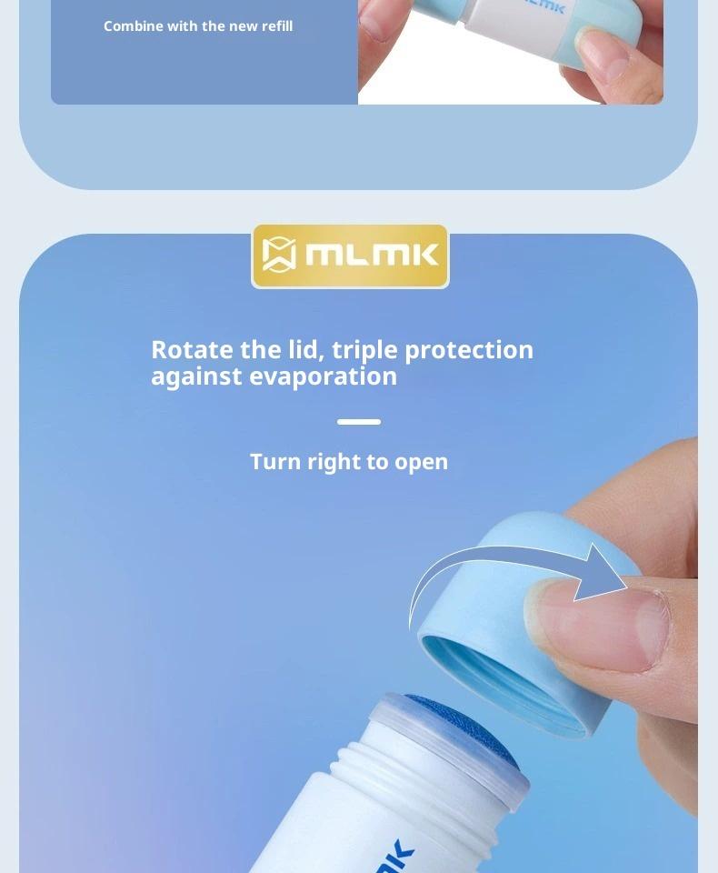 2 Pack Privacy Wipe: 2-in-1 Thermal Paper Correction Fluid with Unboxing Knife