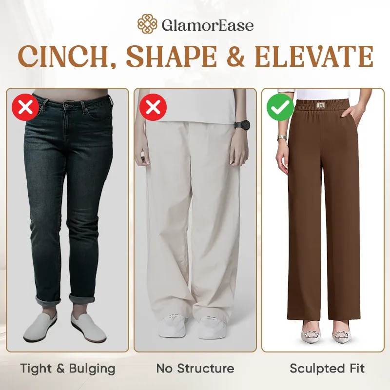 Perfect Drape High Rise Pull-On Stretch Pants