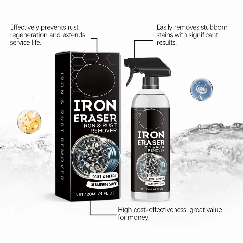 Automotive Rust Remover Spray – Restore Wheels, Rims & Metal Surfaces