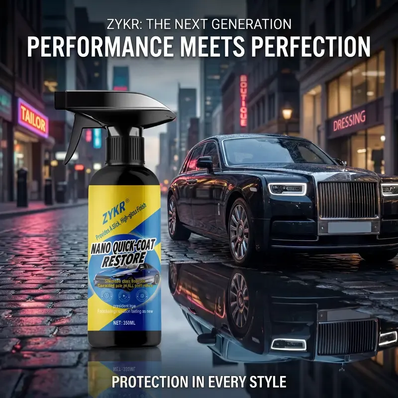 Car Nano Coating Spray 🚗💧 – Instant Shine & Long-Lasting Water/Dust Protection ✨