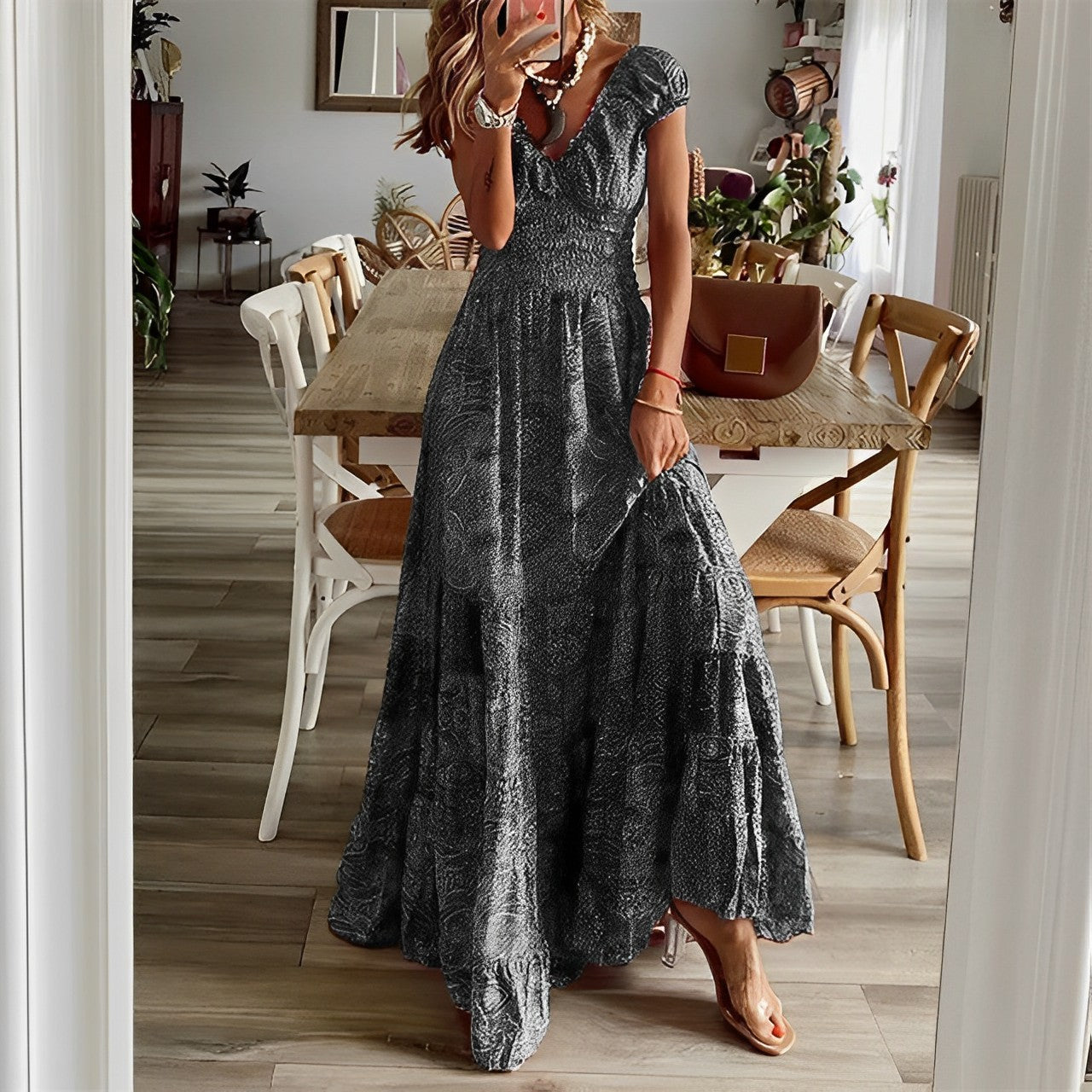 Elegant Boho Dress