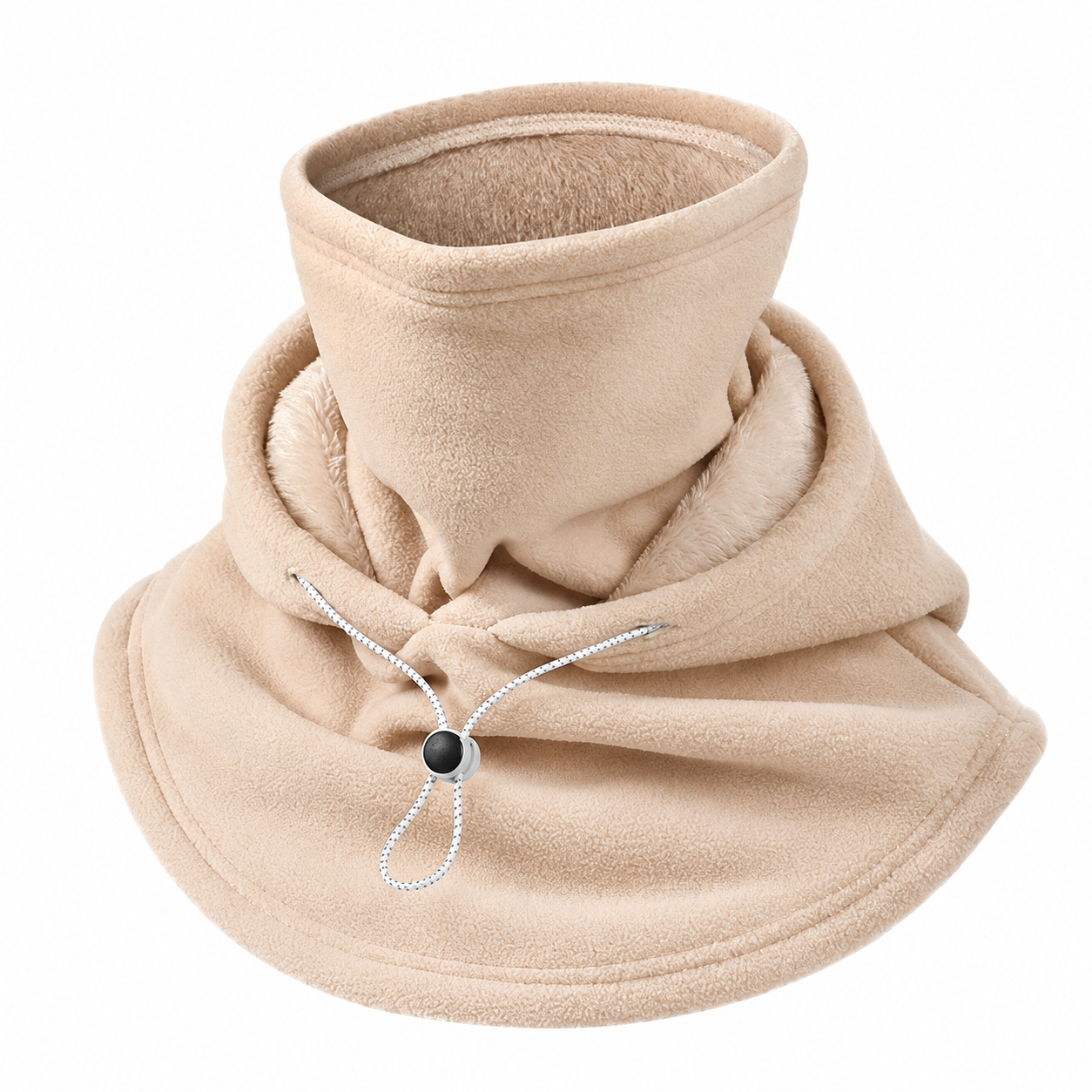 Fleece Double Layer Integrated Hat