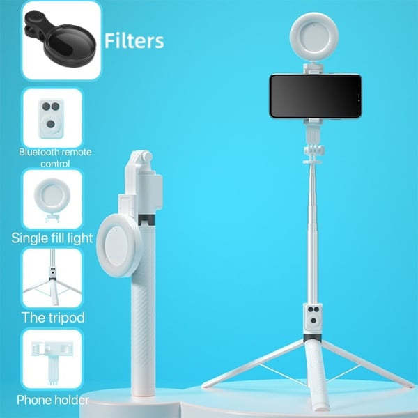 🎁Hot Sale ⏳New 6 in 1 Bluetooth Selfie Stick