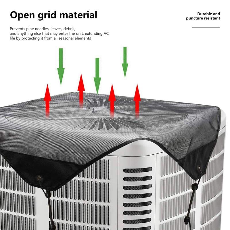 Product Introduction of 1PC External air conditioning network cover, ventilated cover at the top of the external machine, waterproof and durable outdoor Springtok 9