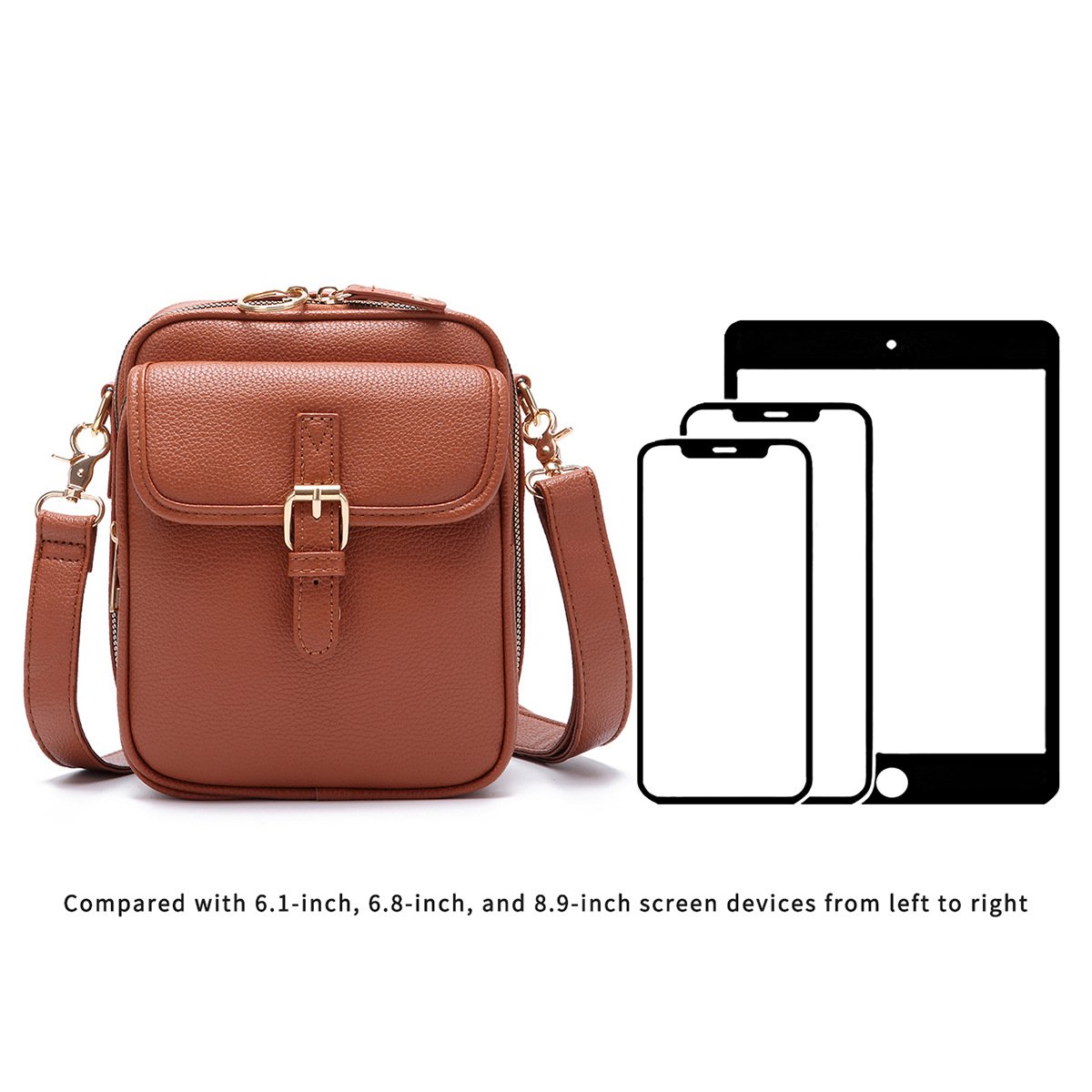 🔥LAST DAY 49% OFF-2025 Upgrade Vintage Anti-Theft Crossbody Purse