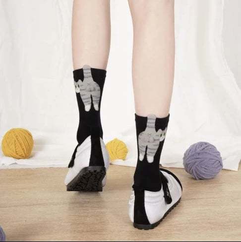 ⏰49% OFF - Cute 3D Cotton Cat Balls Socks