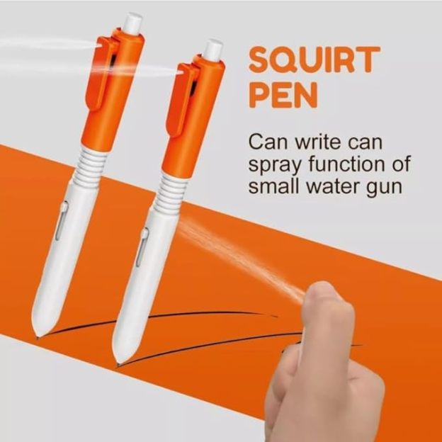💦 Sneaky Spray Prank Pen™ — Looks Normal Until It Sprays Water 😂