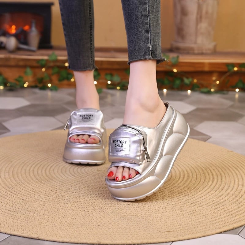 Thick-Soled Genuine Leather Slippers🥿✨BUY 2 PAIRS GET 10% OFF & FREE SHIPPING