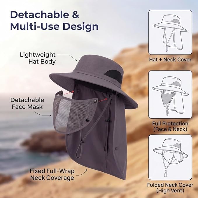 🔥🔥🔥Unisex Adventure Shield - Extreme UV Protection for All Terrains