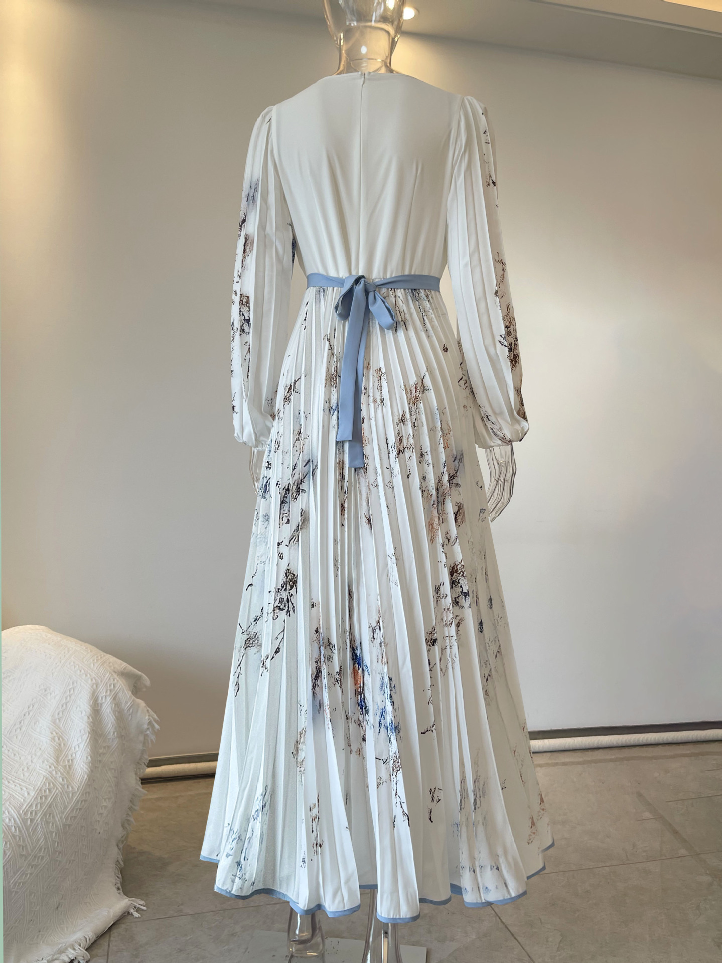 Womens Bohemian Floral Maxi Dress