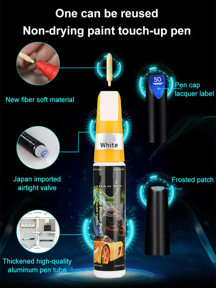 🚗 50% OFF NOW!✨ One Touch Restoration Car Touch-up Paint Pen – Easy Scratch Repair & DIY Auto Detailing – Quick Car Paint Fix 🎨