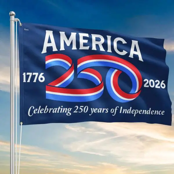 250th Anniversary Flag of the United States of America 2026 Patriotic American Flag - Commemorate 1776-2026 New Year Decor Printed tiktokshopspringglowup