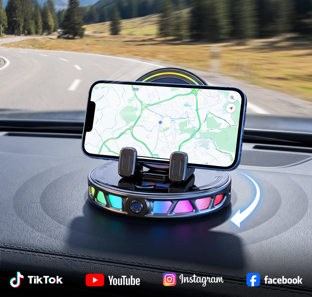 Smart Auto-Clamping Car Mount