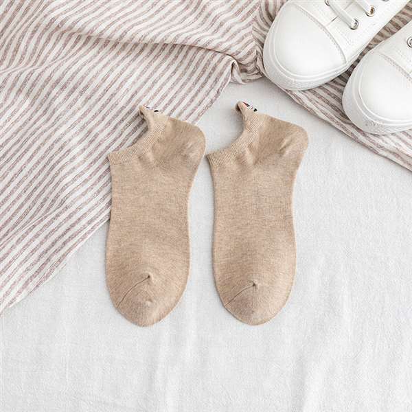 2025 HOT SALE🔥Embroidery Funny Smiling Socks (10 Pairs)