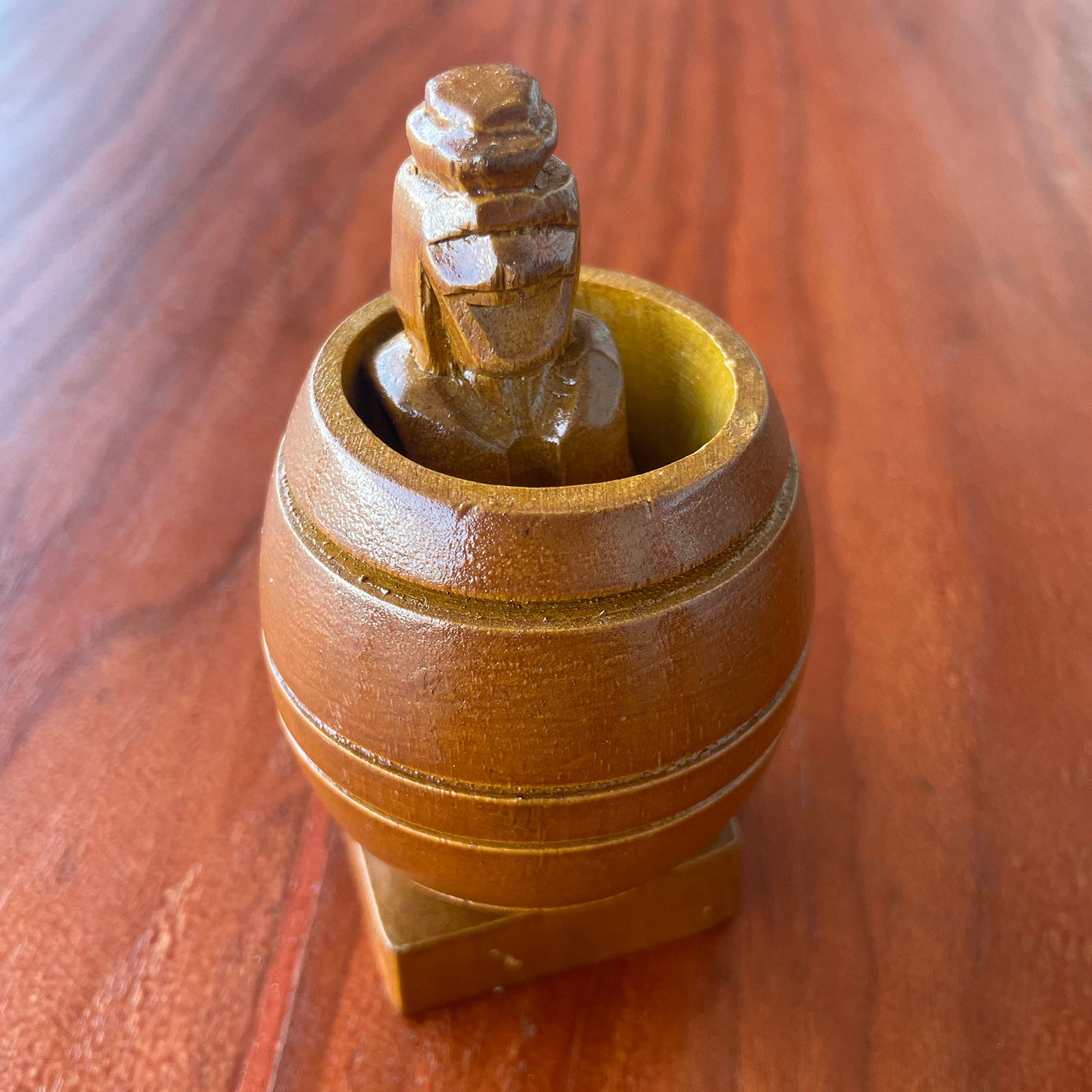 Clearance!!Barrel Man Novelty Statue.Baguio City's Barrel Man: Unveiling The Souvenir