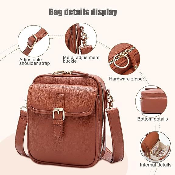 🔥LAST DAY 49% OFF-2025 Upgrade Vintage Anti-Theft Crossbody Purse