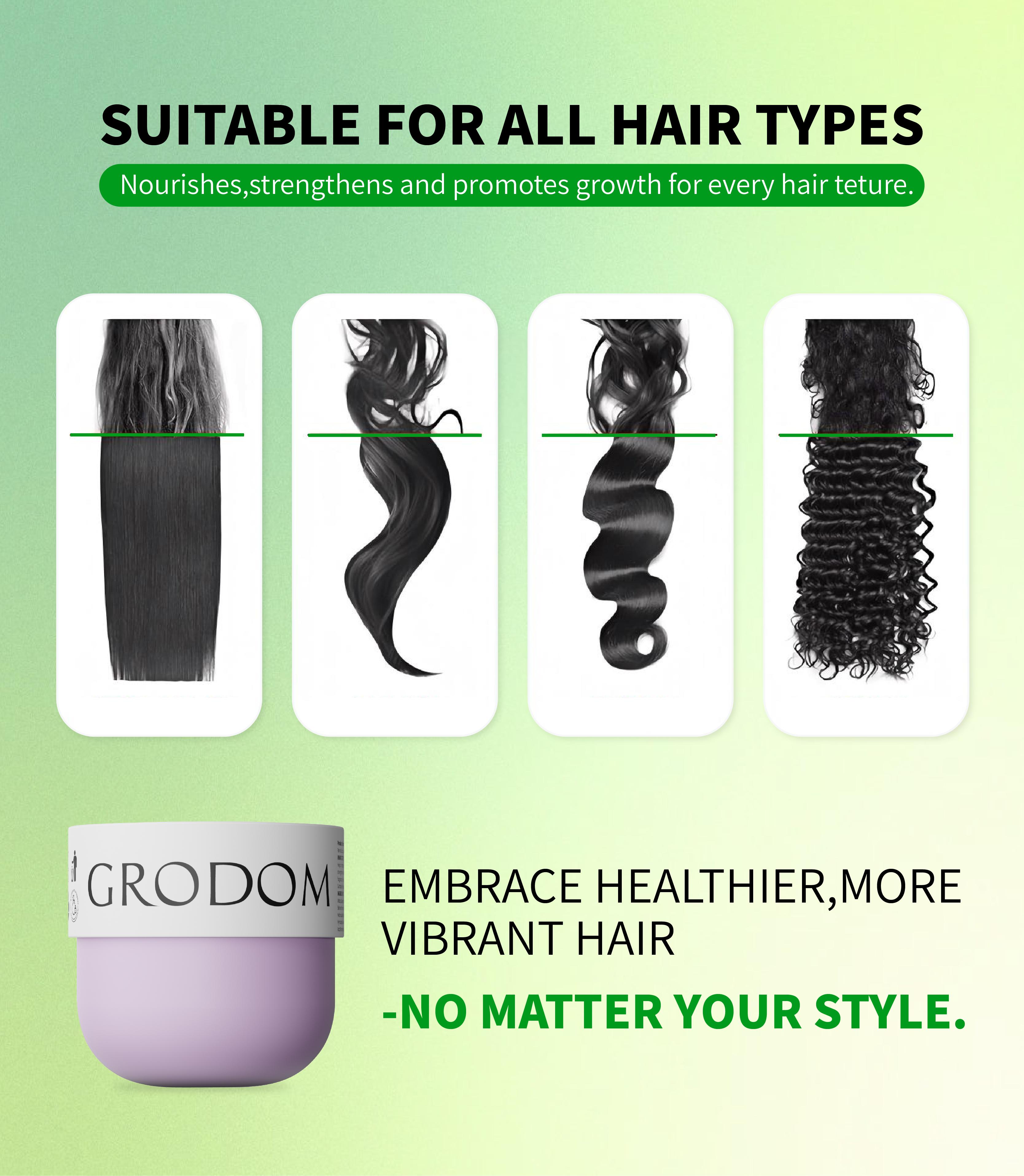 【Mother's Day】GRODOM Hair Mask with Keratin 300g 10.6OZ- Gentle Deep Conditioning Treatment for Hair & Scalp Care, Hair Mask Shampoo, Alcohol-Free Nourishing Moisturizing / Hydration-based Hair Products Hair Mask Boost 【Mother's Day】GRODOM Hair Mask with Keratin 300g 10.6OZ- Gentle Deep Conditioning Treatment for Hair & Scalp Care, Hair Mask Shampoo, Alcohol-Free Nourishing Moisturizing / Hydration-based Hair Products Hair Mask Boost