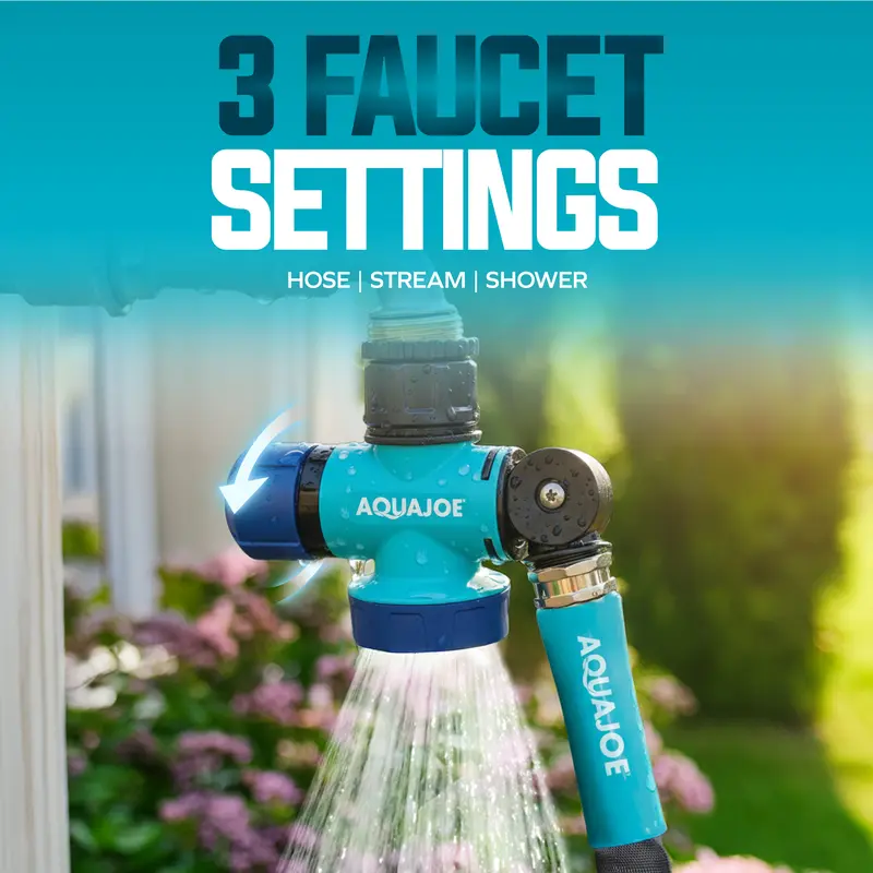 Multi-Function Outdoor Faucet & Garden Hose Connector 🌿🚿 – Easy Watering for Garden, Yard & Patio 🌞💧